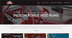 Desktop Screenshot of pigeonforgerodruns.com