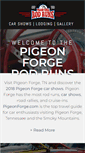 Mobile Screenshot of pigeonforgerodruns.com